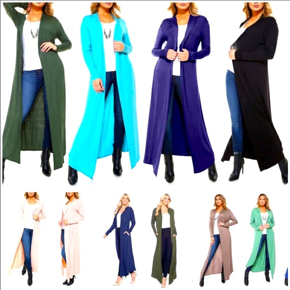 Isaac Liev Sweaters - NIP🆕L/S Cardigan Dusters: See sizes for available colors/sizes